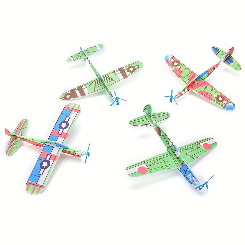 Jogos De Aviões De Planadores De Espuma, Conjunto De Brinquedos De Avião De  Papel, Lembranças De Festa De Avião, Brinquedos Voadores Ao Ar Livre,  Brinquedos A Granel Para Prêmios De Sala De