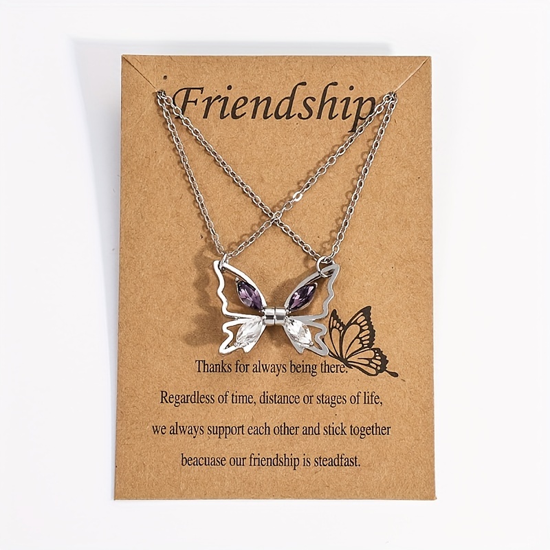 Collier Femme élégant - Chaîne Avec Pendentif Cygne - Rose, Acier Au Titane - Neuf Avec étiquette
