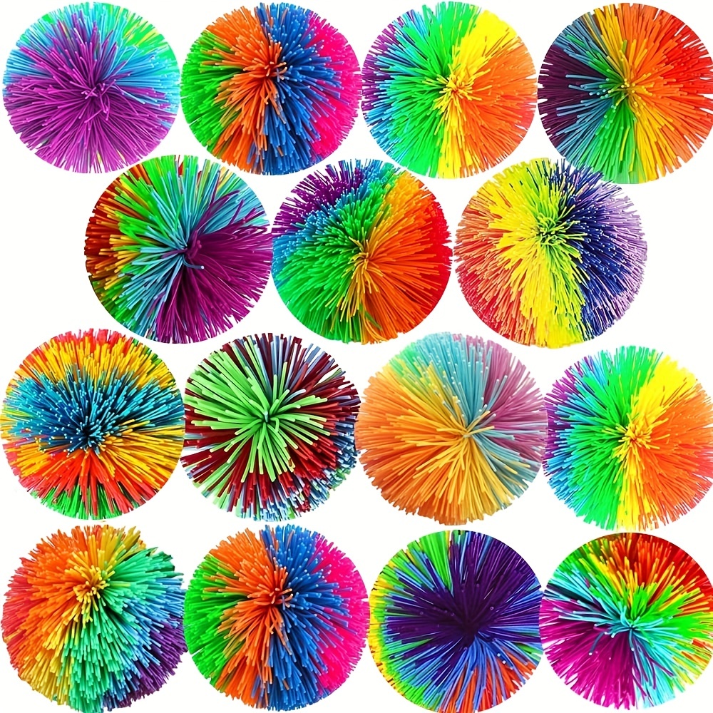 24 Pieces Soft Foam Balls Assorted Play Balls Mini Sponge Balls Sponge  Lightweight Play Ball for Crafts Birthday Party Favors Bag Gifts Fillers