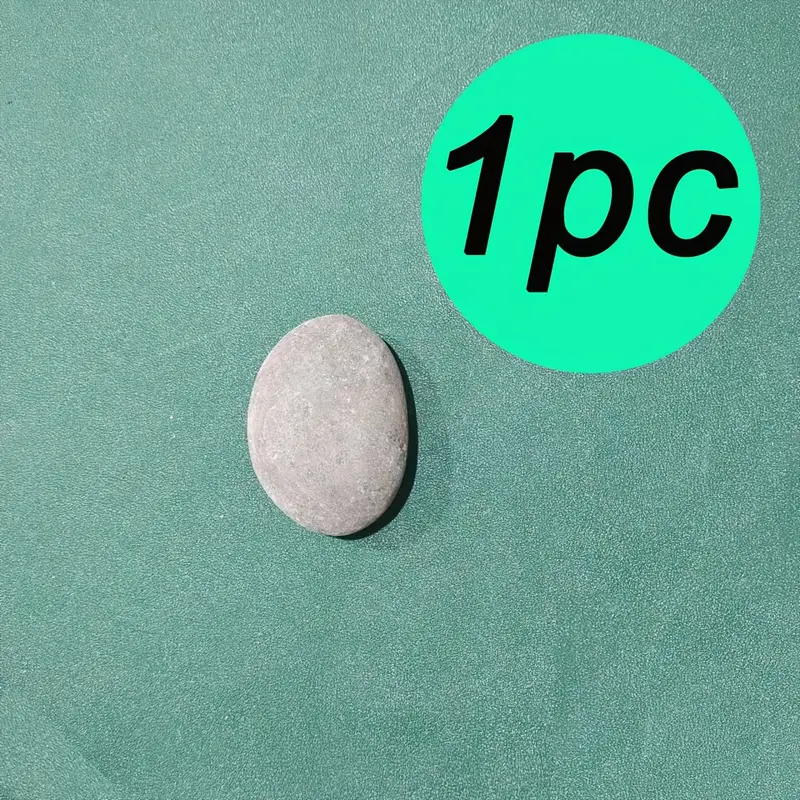 Ponwec 40pcs Rocks for Painting,Smooth Unpolished Craft Rocks Stones DIY Rocks Flat Assorted Size and Shapes Range Around 1.5-2.36 inch Each for