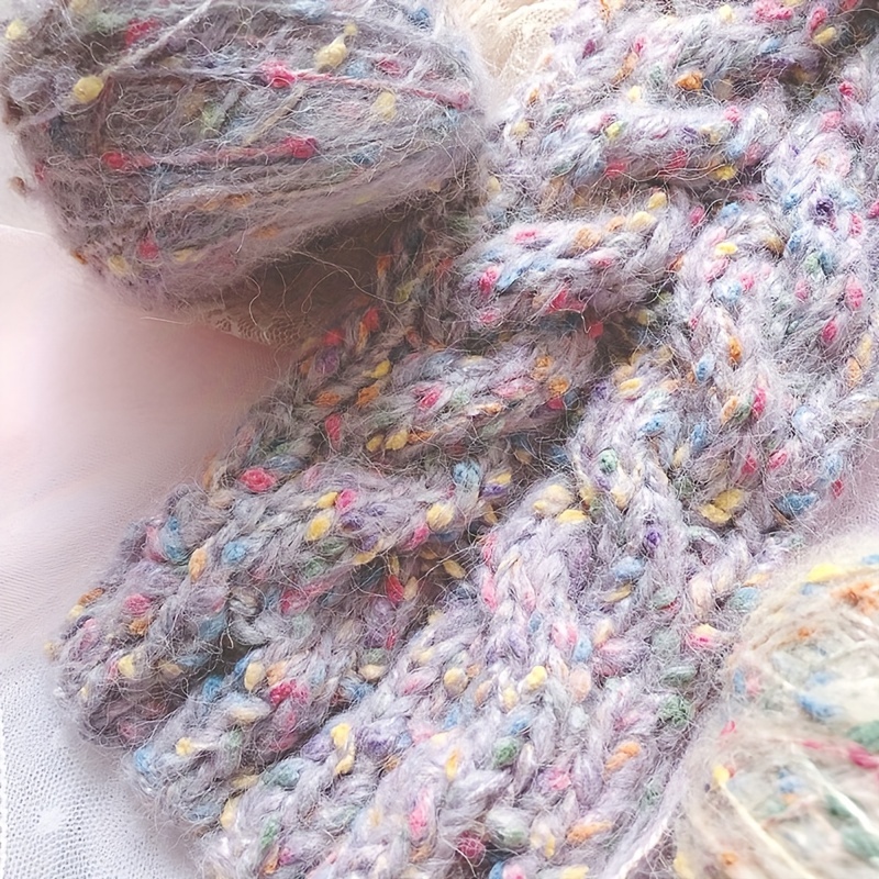 Speckled Pastel Sock Yarn Hand Dyed Pink Pastel Yarn With Rainbow Speckles  Funfetti pink 