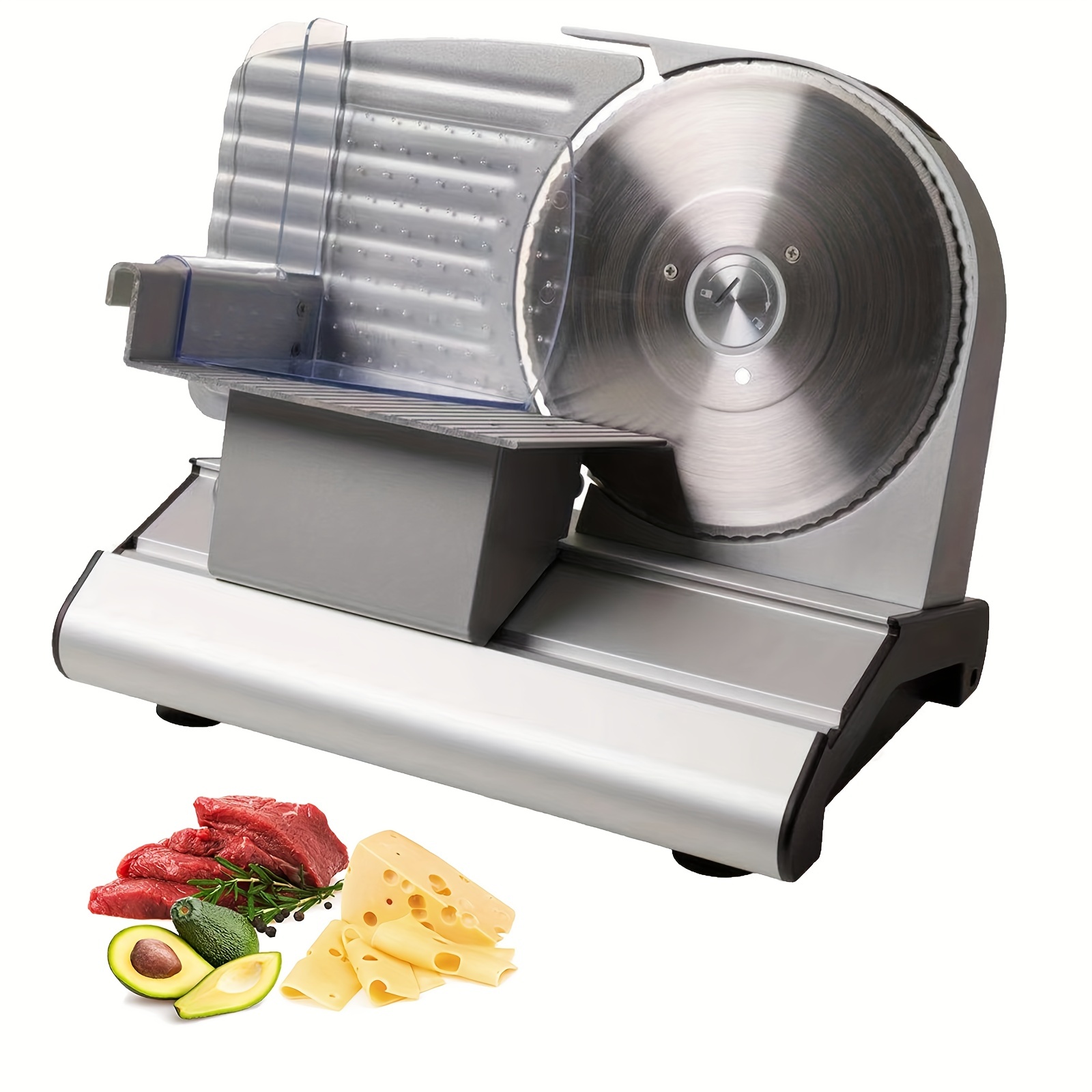 Electric Stainless Steel Slicer Adjustable Thickness Cutting - Temu