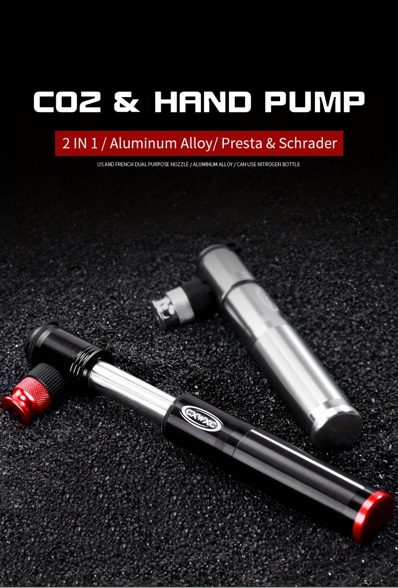 Bike pump co2 online combo