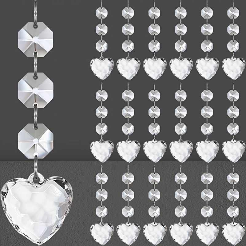 High Quality Acrylic Crystal Garland - Premium with Droplet! Chain