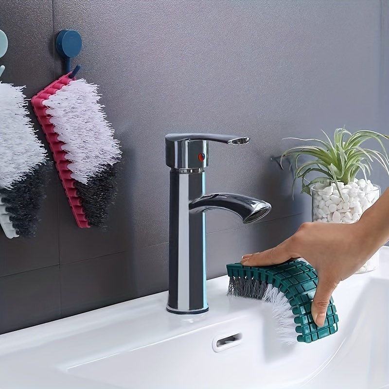Bendable Cleaning Brush Soft Bristle Crevice Brush Faucet - Temu