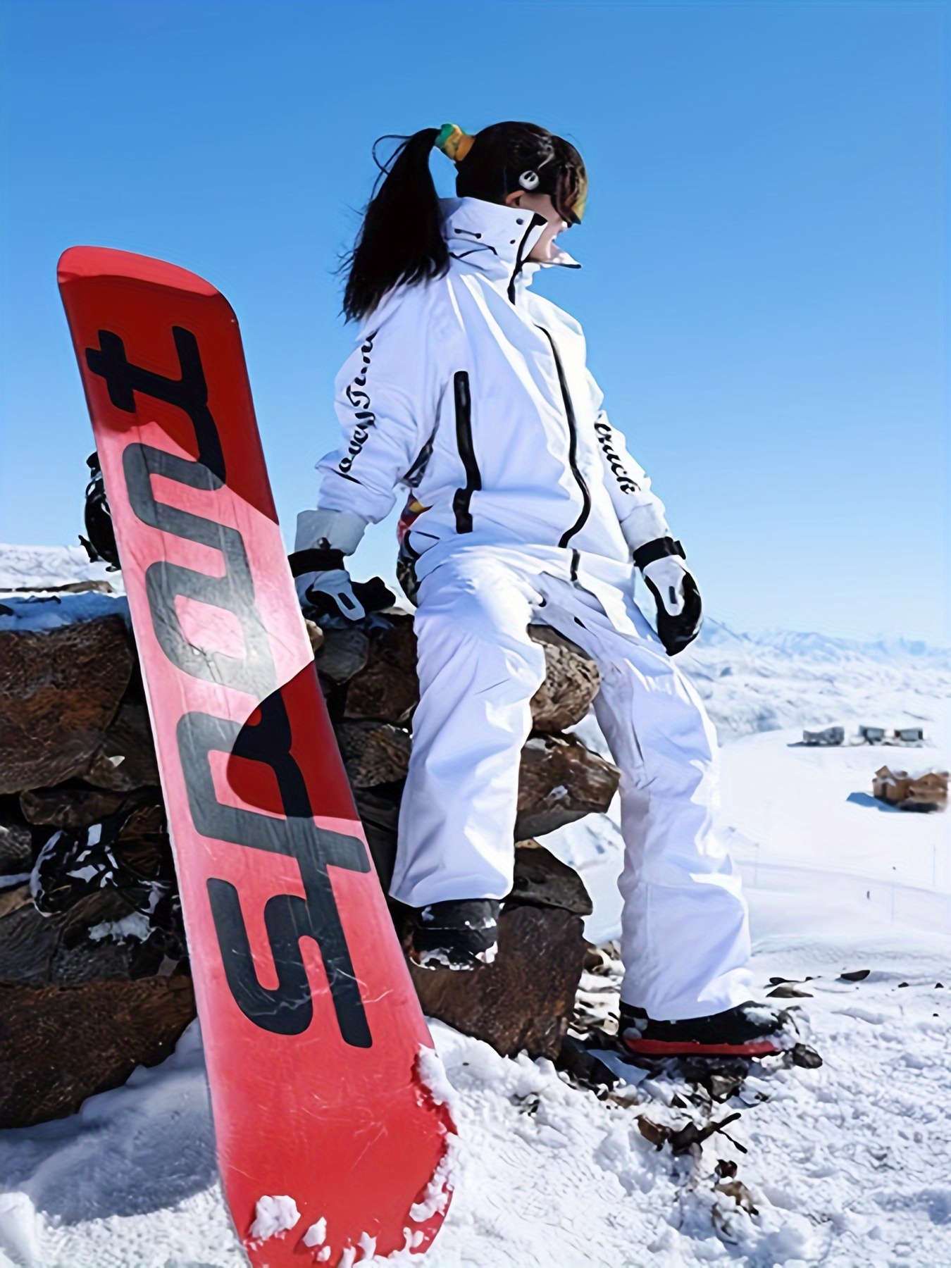 Traje Esquí Mujer, Chaqueta Esquí Prueba Viento Agua Peto Nieve, Ropa  Exterior Mujer - Deporte Aire Libre - Temu Mexico