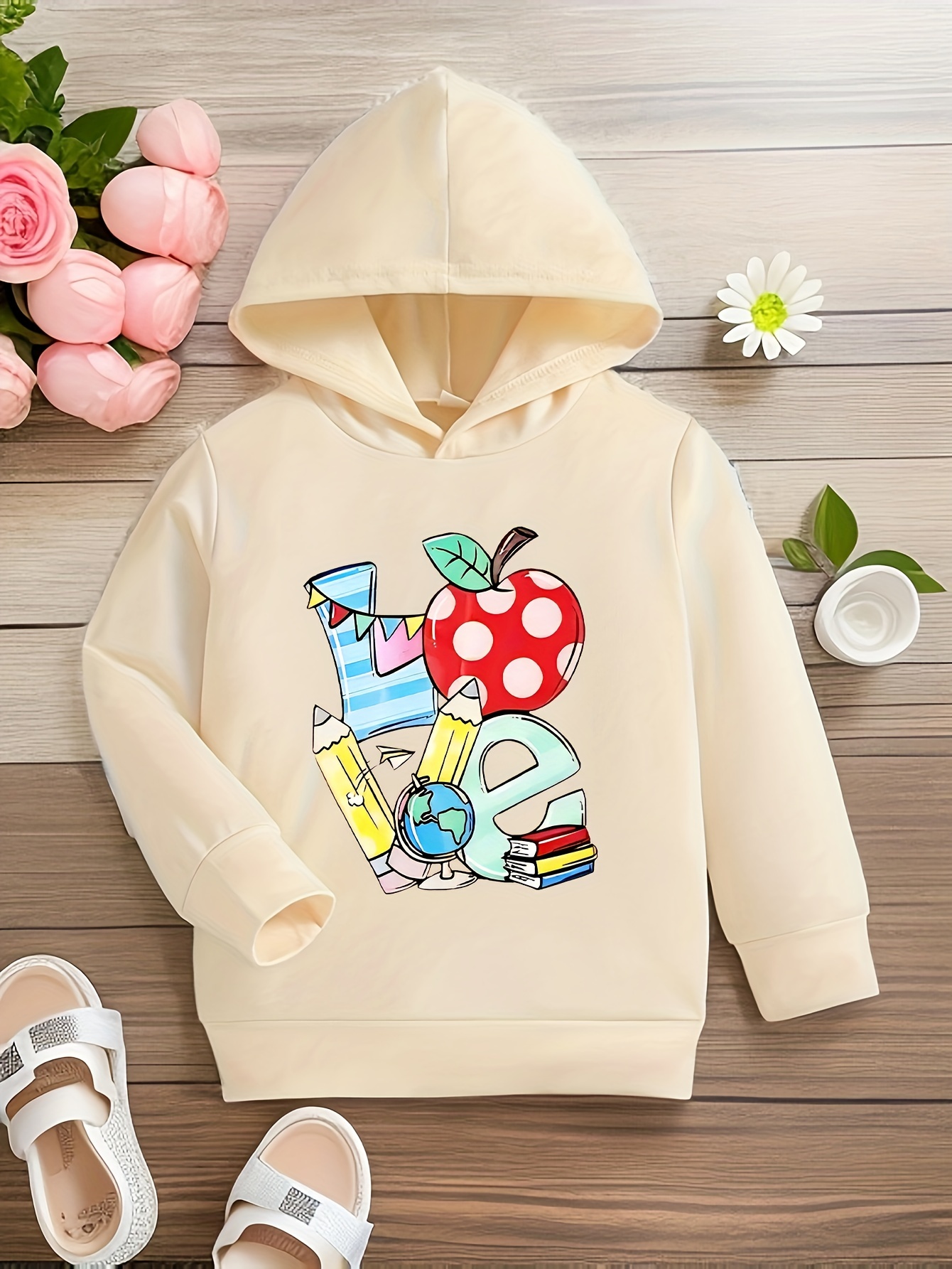 Sudadera con capucha para niños, ropa de invierno, jersey con