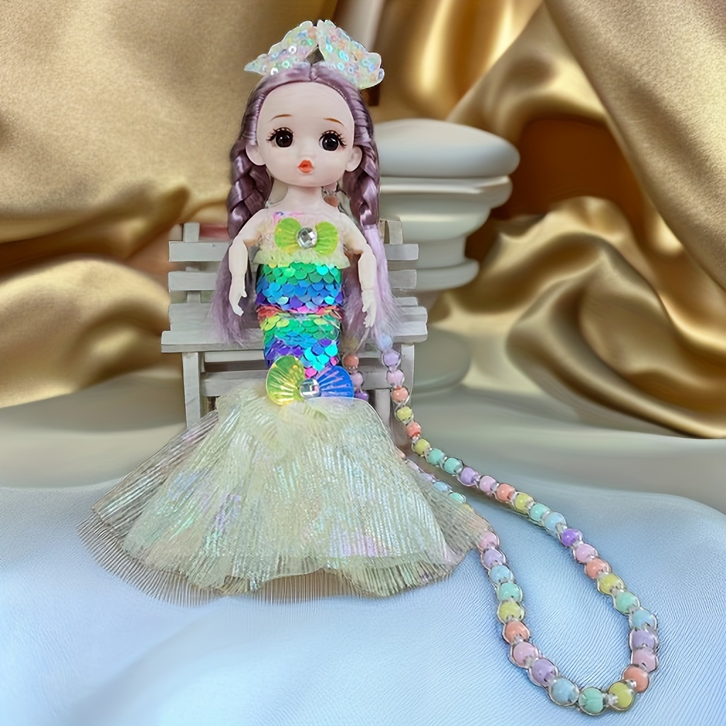 Beautiful Princess Mermaid Doll Girl Birthday Gift Toy Play - Temu