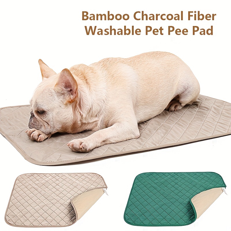 Washable Dog Pee Pad Absorbent Non Slip Pet Mat For Dogs,cats Re-usable Dog  Pee Pad - Temu