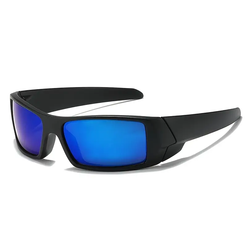 2022 Retro New Men's Sports Sunglasses Curved Cycling Colorful Reflective