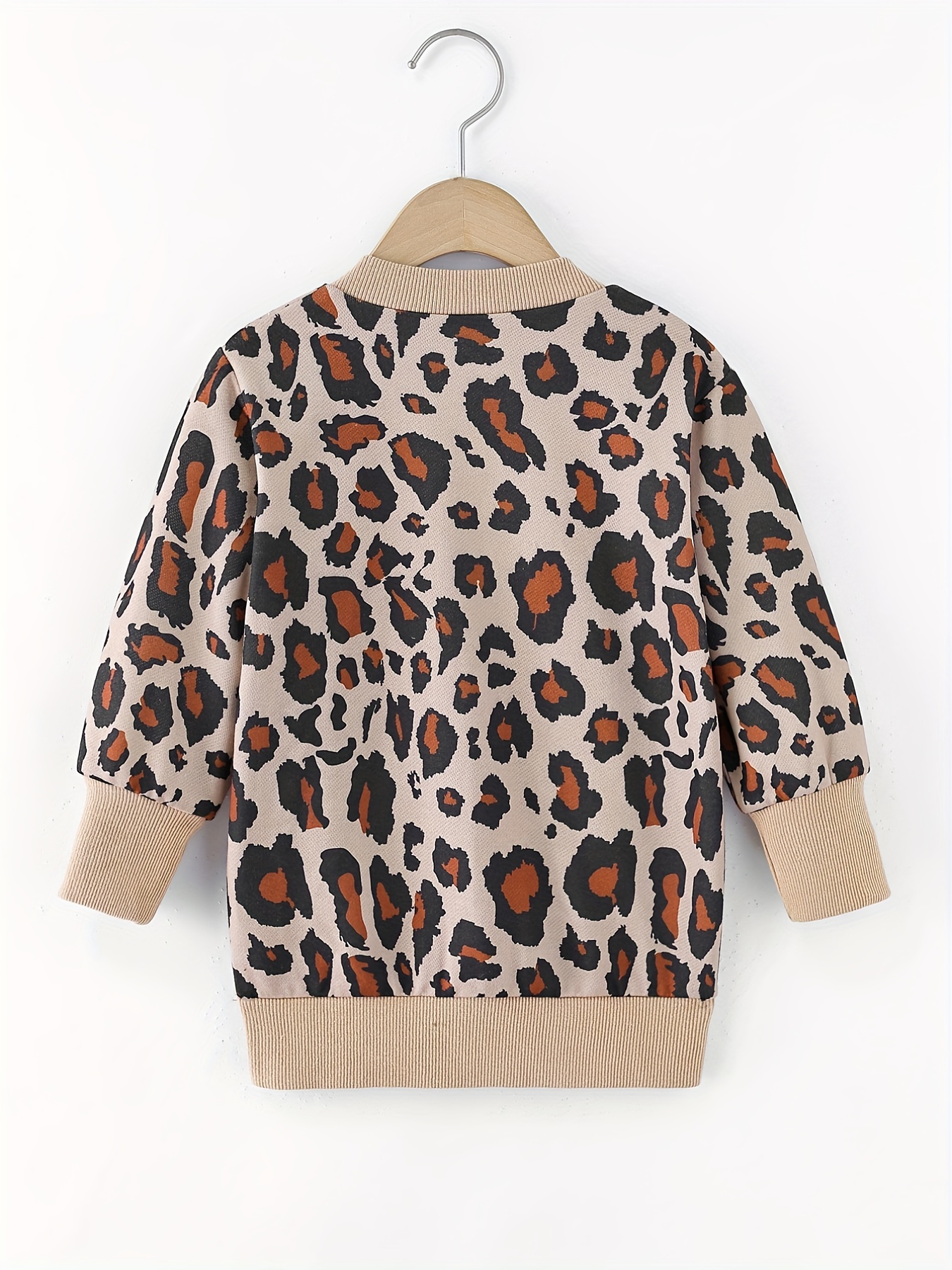 Kids shop leopard sweater