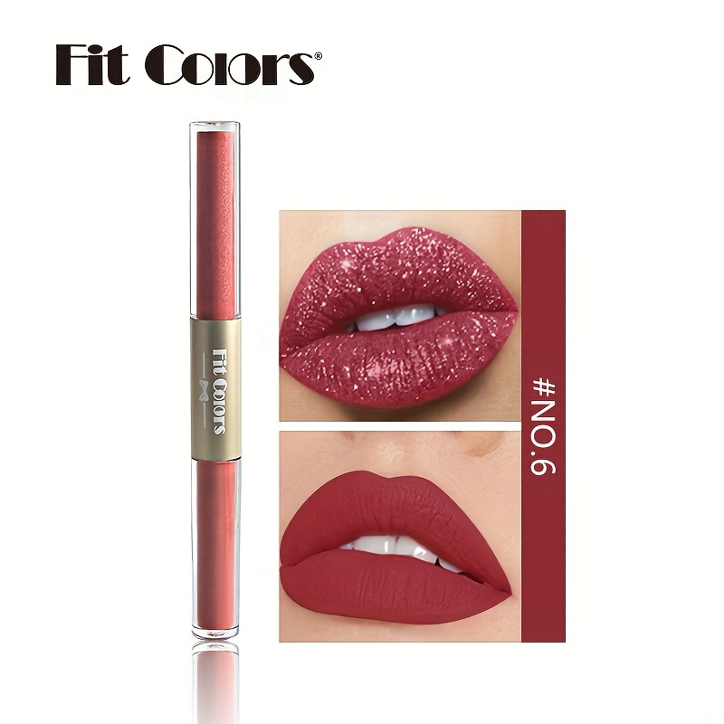 Waterproof Pearlescent Liquid Lipstick Lip Gloss Makeup - Temu