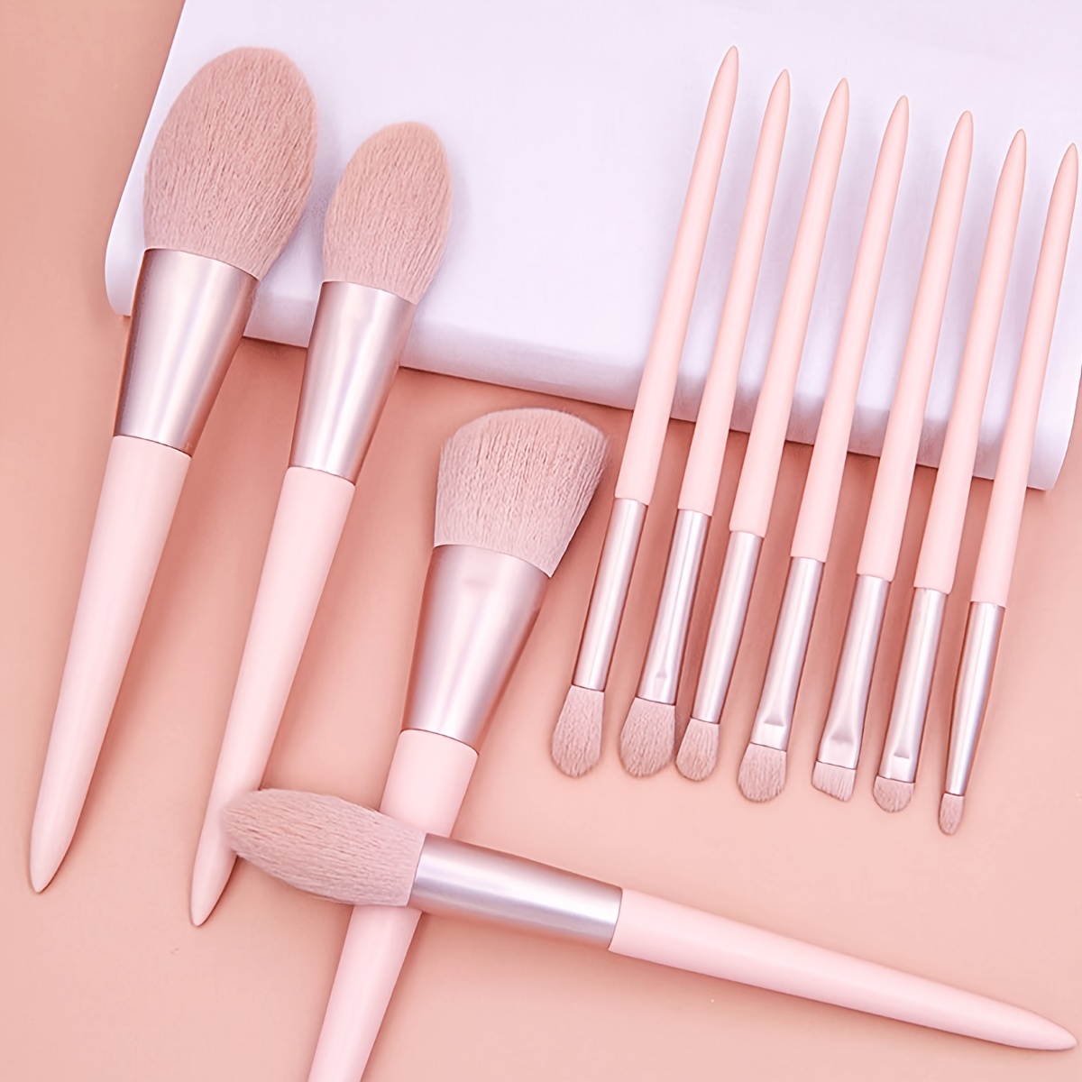 Pro Makeup Brush With Soft Bristles Powder Brush For Blush - Temu