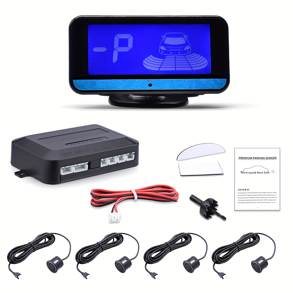 Sensore di Parcheggio Kit Display LED Auto Wireless Backup di Sistema
