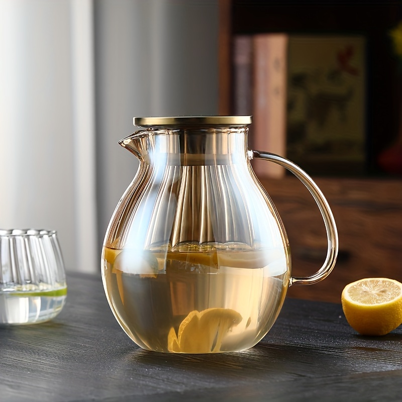 Cold kettle glass heat-resistant high temperature household large-capacity  cold water cup teapot Cold water bottle