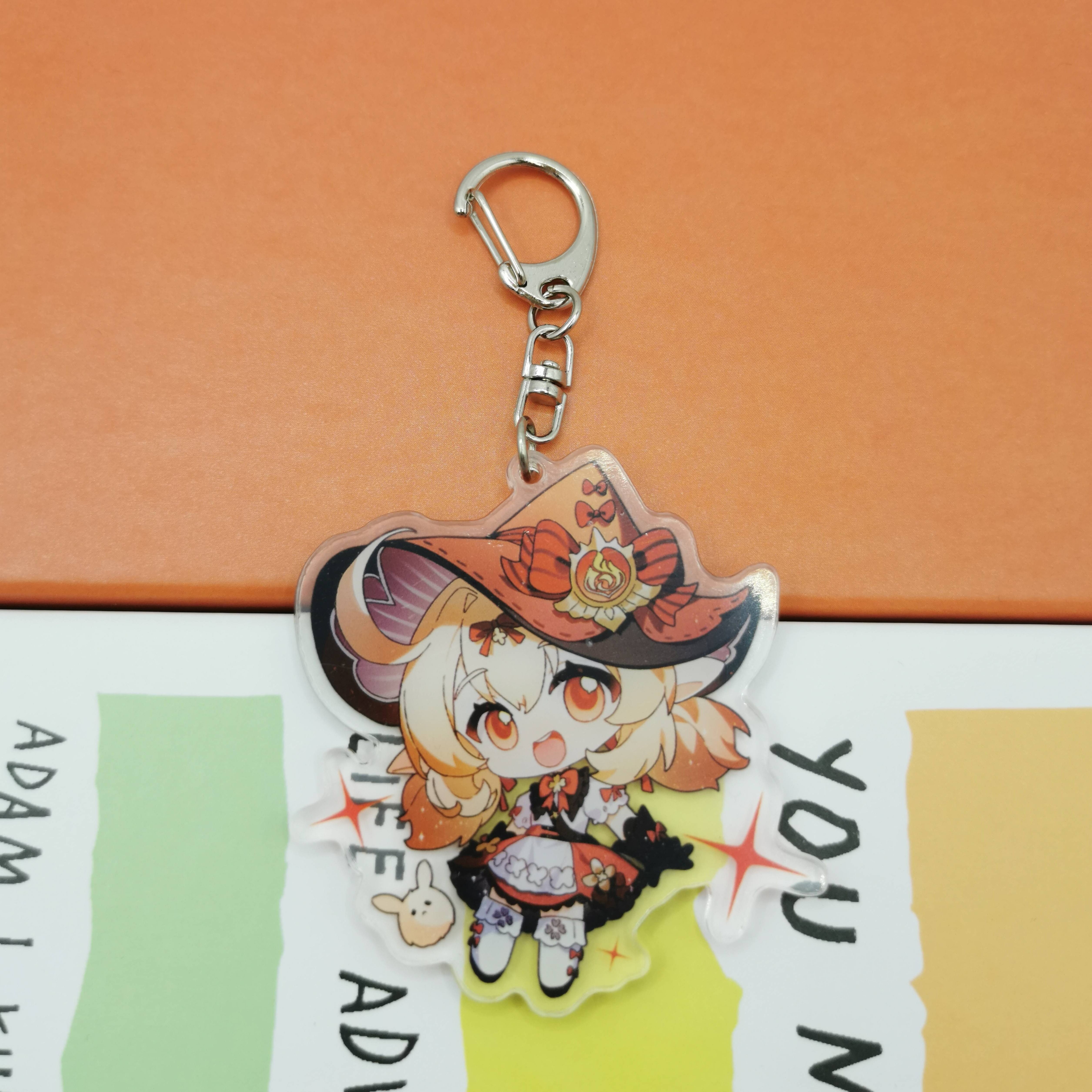 1Pcs/Set Anime Key Chain For Boy's Pirates Keyring Fashion