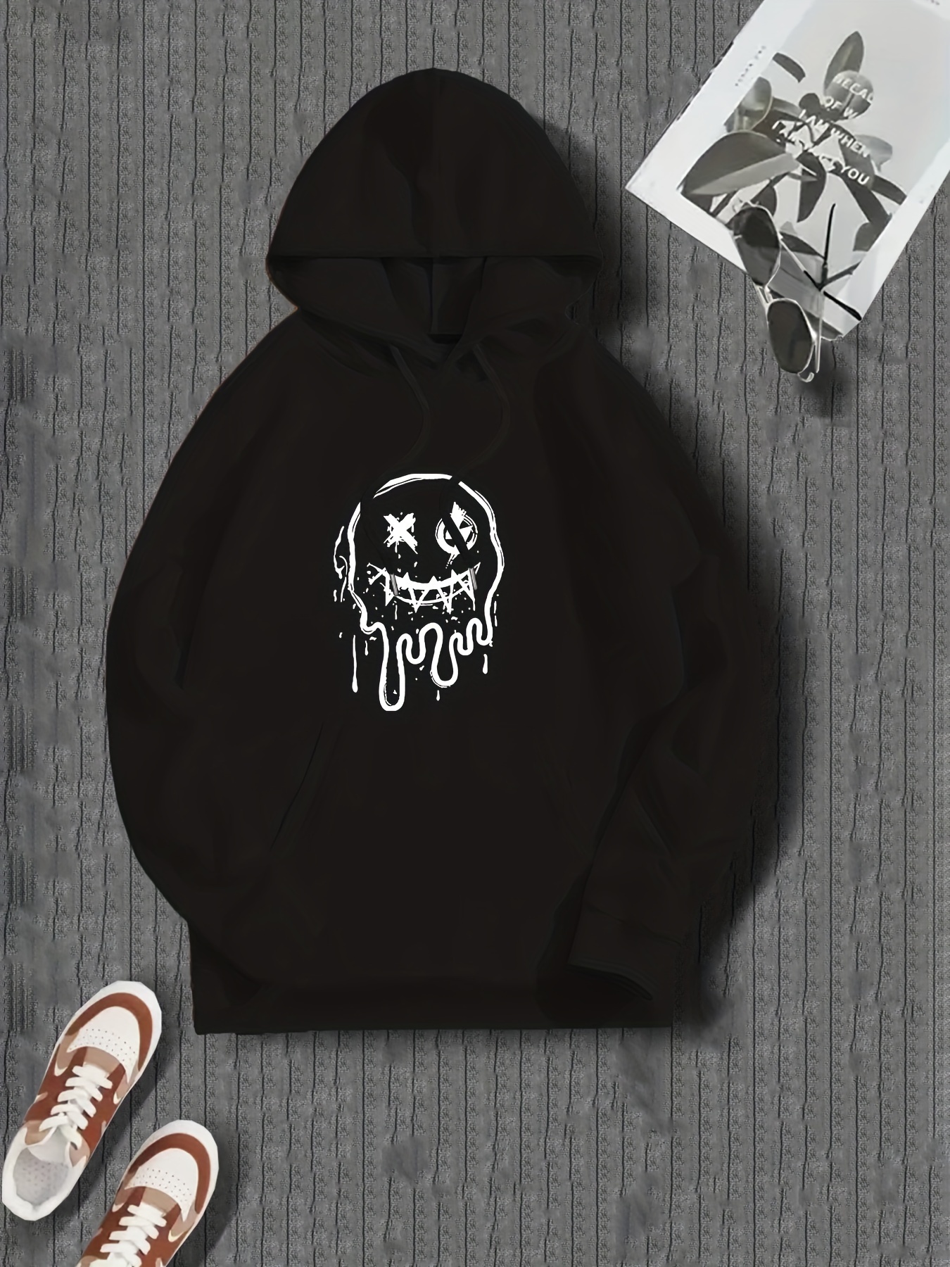 Super Massive Melty Smiley Hoodie S