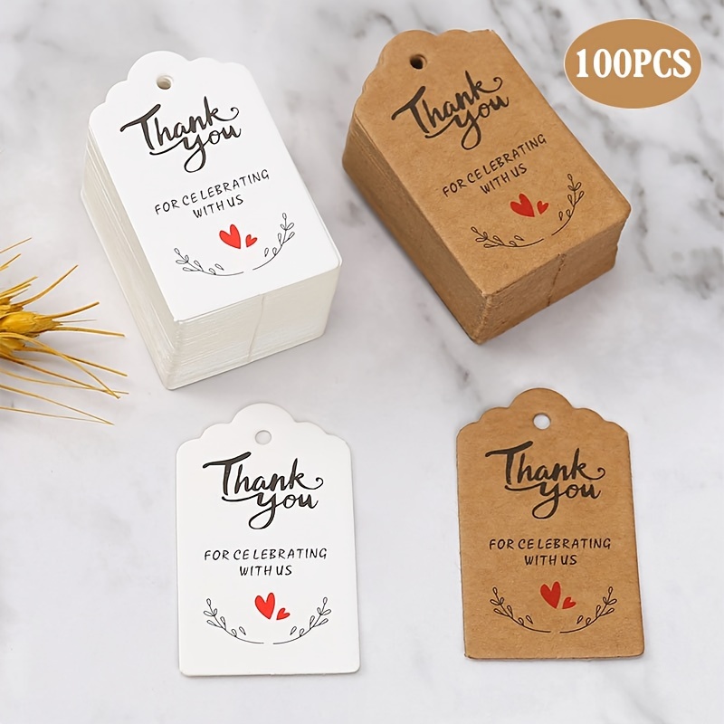 Thanks For All You Do Gift Tag, Kraft Gift Tags