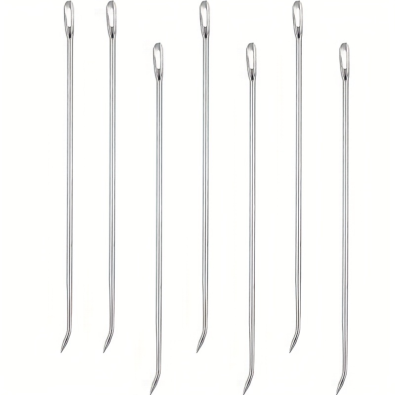 4pcs Stainless Steel Curved Needle