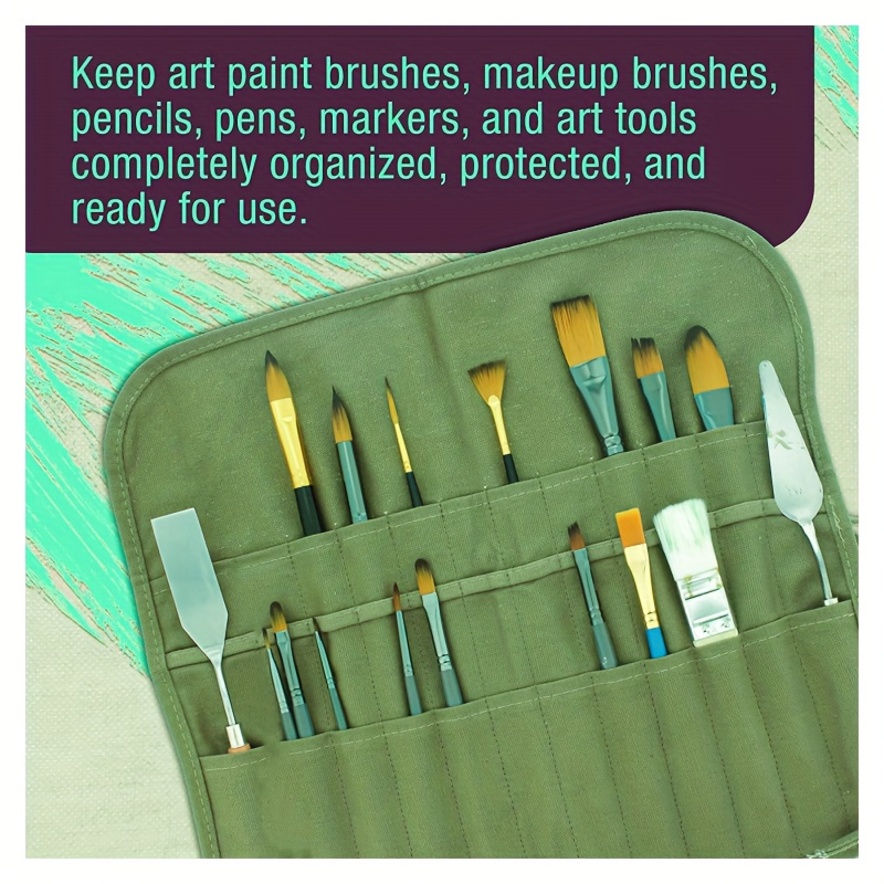 Art Paint Brush Holder