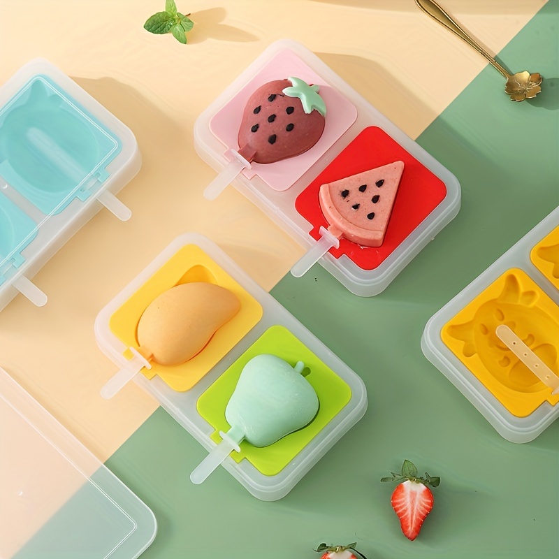 Popsicle Mold, 8 Cavity Silicone Ice Pop Molds, Reusable Ice Cream Molds,  Beach Accessories, Summer Kitchen Gadgets, Kitchen Stuff, Kitchen  Accessories, Home Kitchen Items - Temu