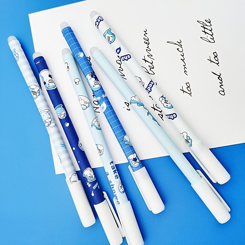 Stylo Gel effaçable bleu requin nouveau stylo effaçable de - Temu  Switzerland