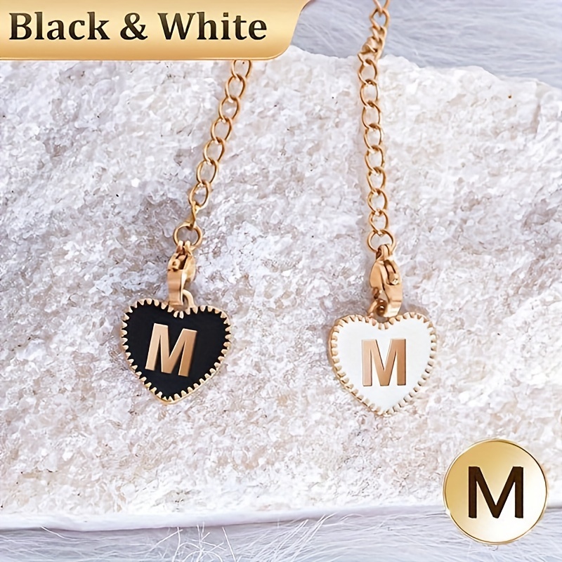2pcs Initial Letter Charm Accessories For Tumbler Cup, Name ID Letter  Handle Charm, Water Cup Handle Identification Letter Charm, Decoration  Pendant Chain For Cup Handle