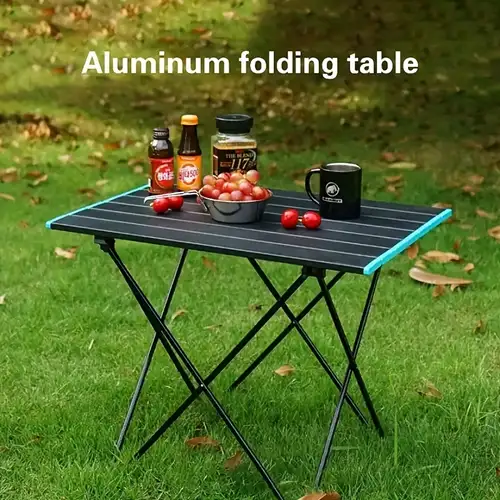 Table Pliante Portable Extérieure 1pc, Adaptée Au Pique-nique, Au Camping -  Sports Et Activités D'extérieur - Temu Canada
