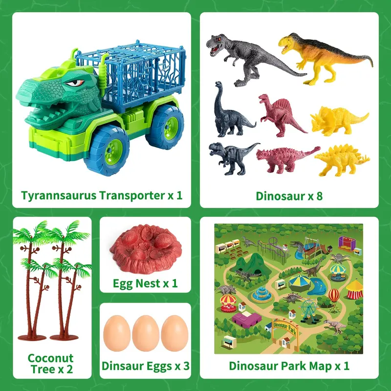 Camion jouet dinosaure pour enfants de 3 à 5 ans camion - Temu France