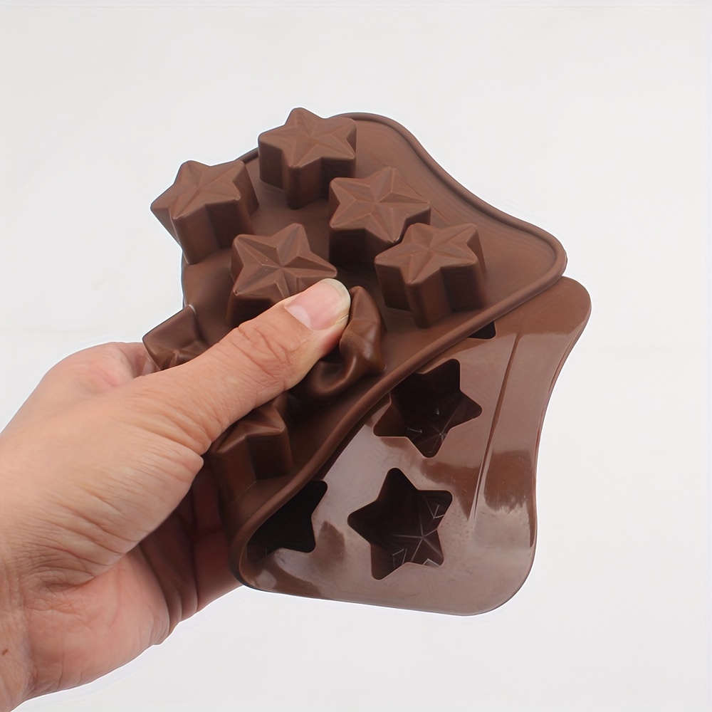 SILICONE CHOCOLATE MOULD - STAR SHAPE A