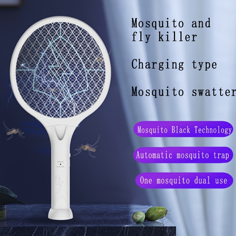 Foldable Electric Mosquito Swatter Rechargeable Household - Temu