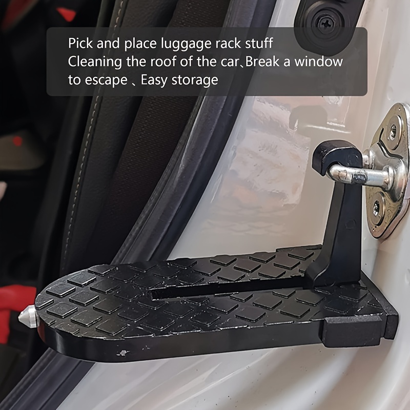 Pedal auxiliar plegable Universal para techo de coche, accesorio