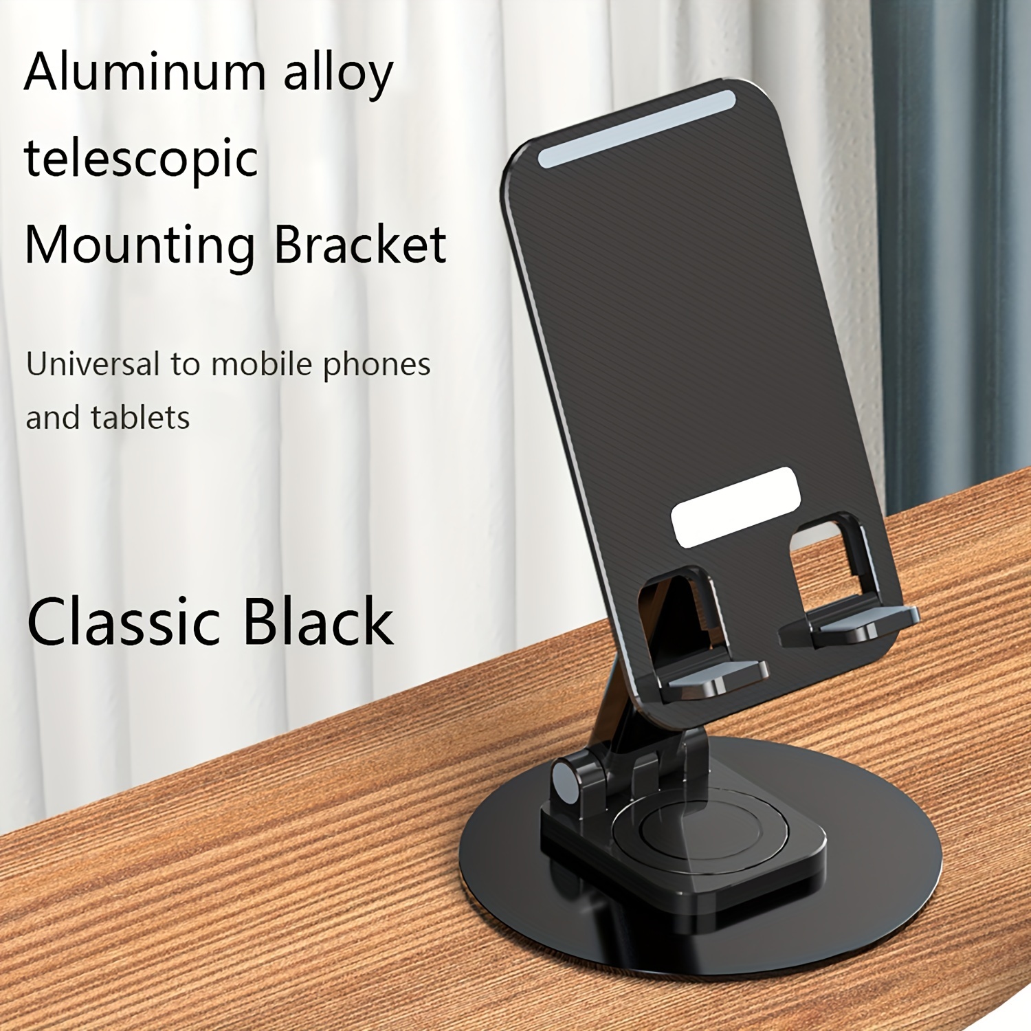 Baseus Desktop Bracket Table Holder for Smartphone Tablet, Black