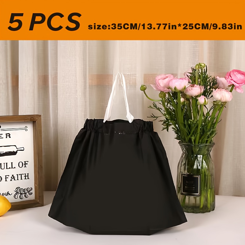 Thick Christmas Gift Bag For Catering Bakeries Flower Shopping Bags