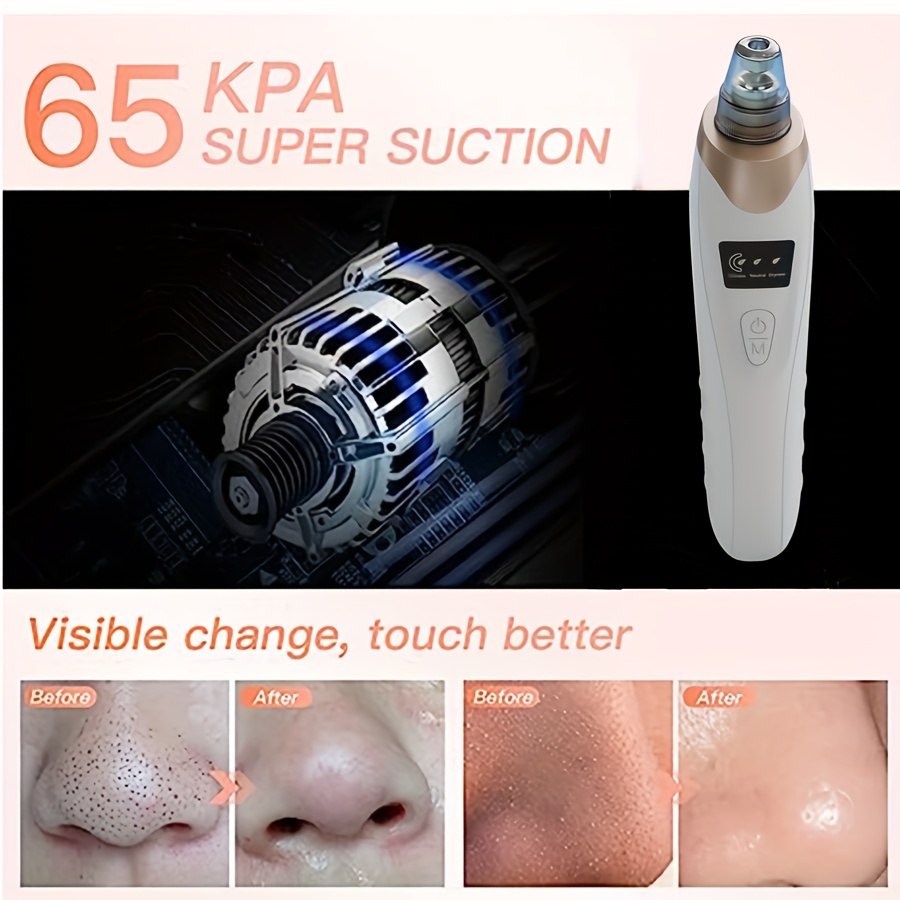 Facial Pore Cleaner, Rimuovi Punti Neri Elettrico Ricaricabile USB  Rimozione Punti Neri Acne Brufoli Aspirazione Vuoto Strumento Pulizia Viso,  Kit Aspiratore Punti Neri Per Donne E Uomini - Temu Switzerland