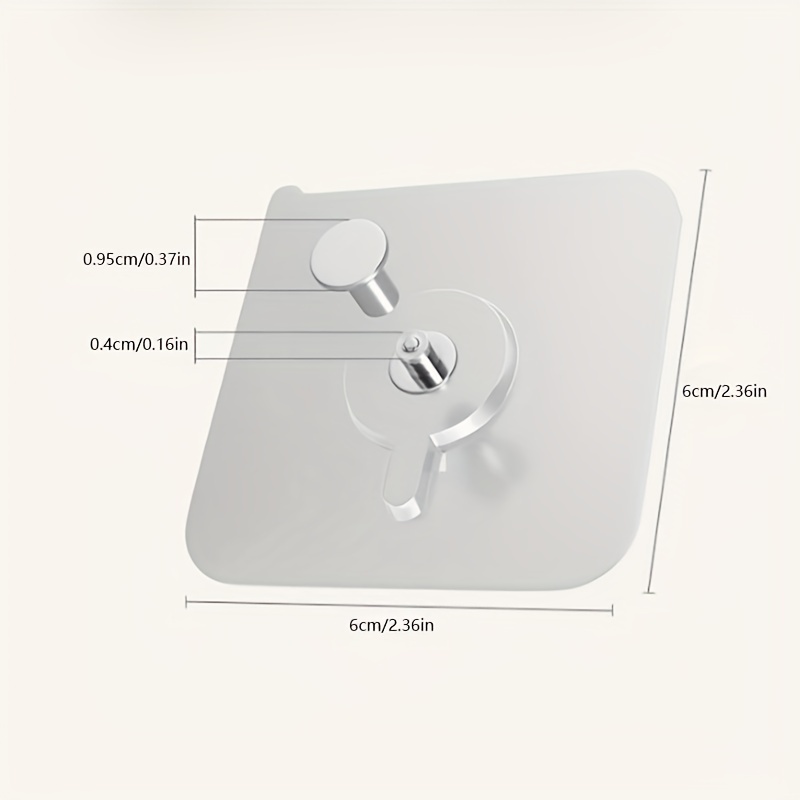 Punch free Wall Hooks Strong Load bearing Adhesive Hook - Temu