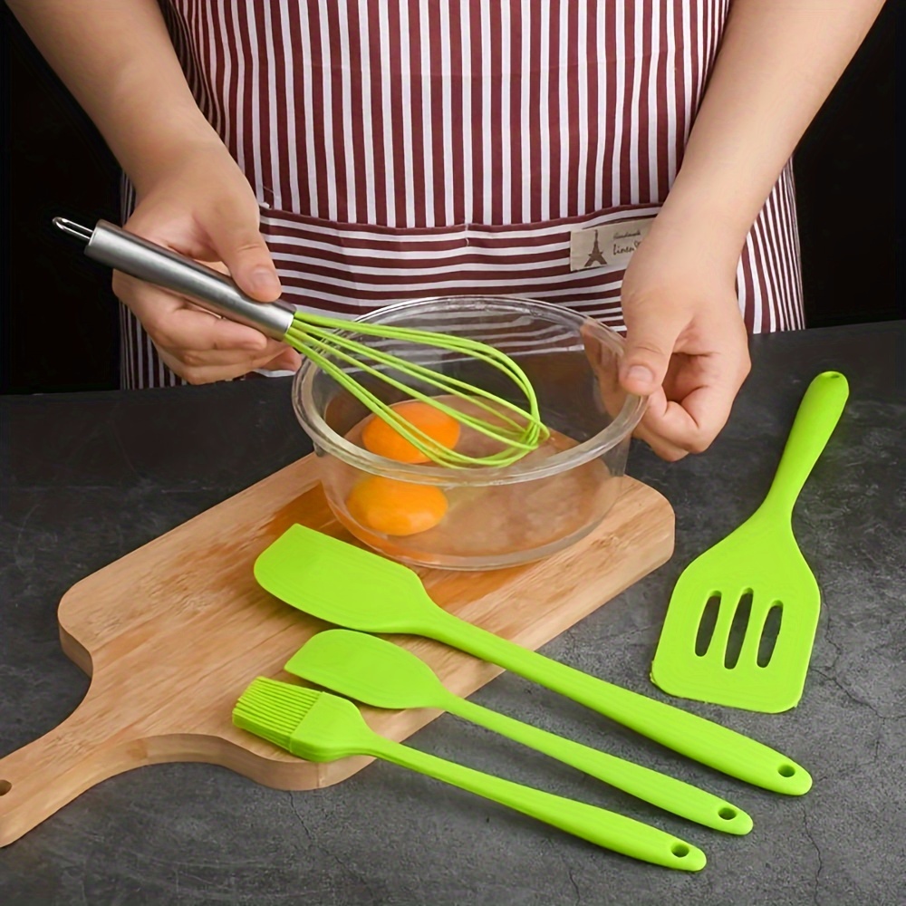 Baking Tools Set, Silicone Spatula, Oil Brush, Whisk And Tong, Kitchen  Gadgets, Kitchen Stuff, Kitchen Accessories - Temu