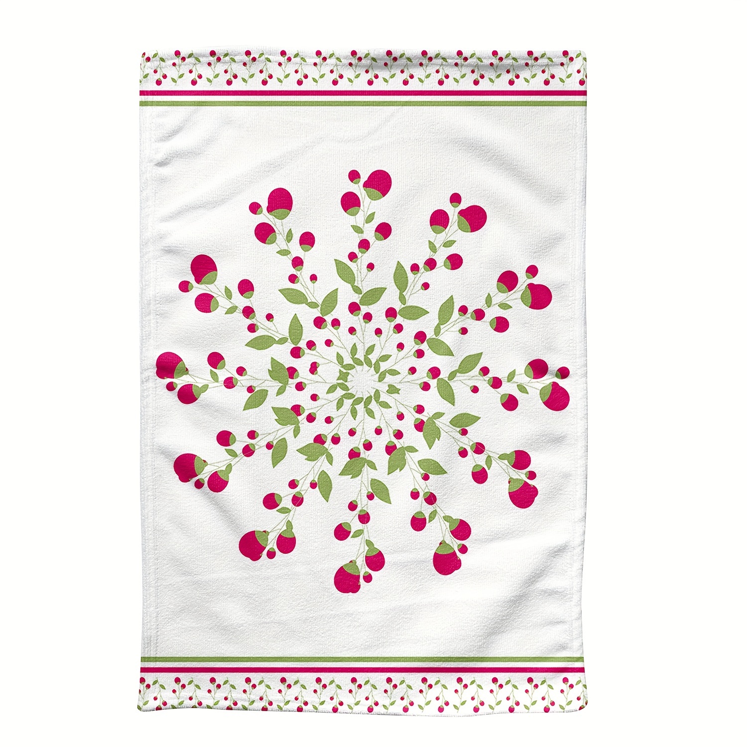 Boho Style Dish Towels Soft Absorbent Fingertip Towel - Temu