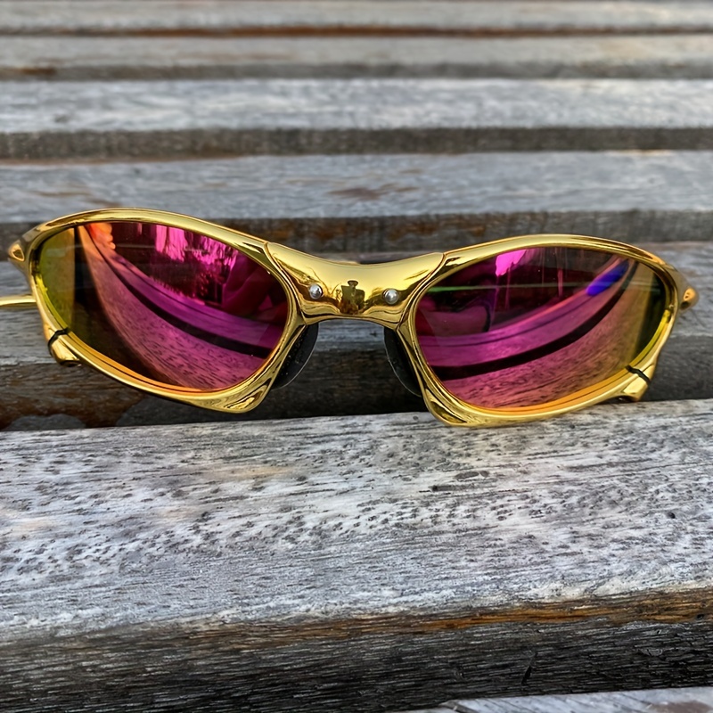 Polarized Metal Frame Sunglasses Outdoor Sports Glasses - Temu Canada