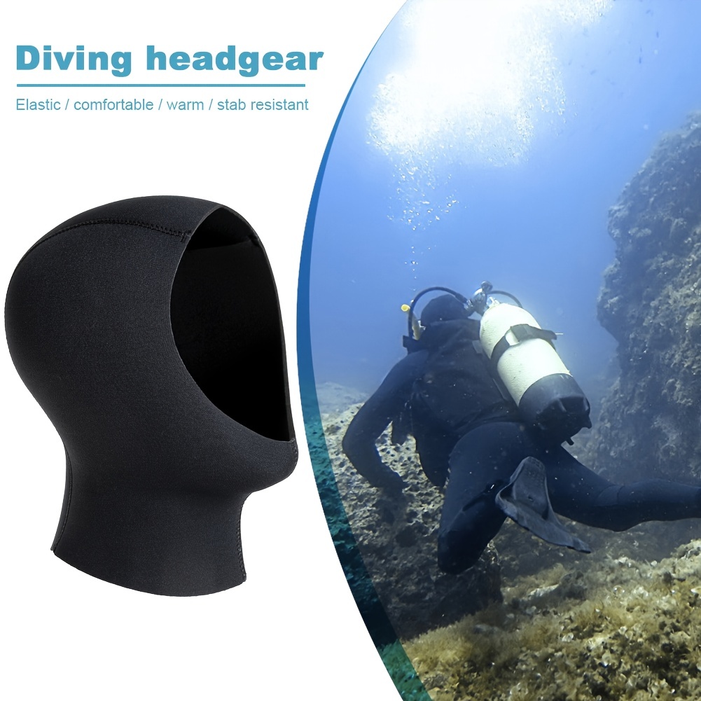 1pc Thermal Sunscreen Diving Headgear Cup With Ear And Head Protection ...