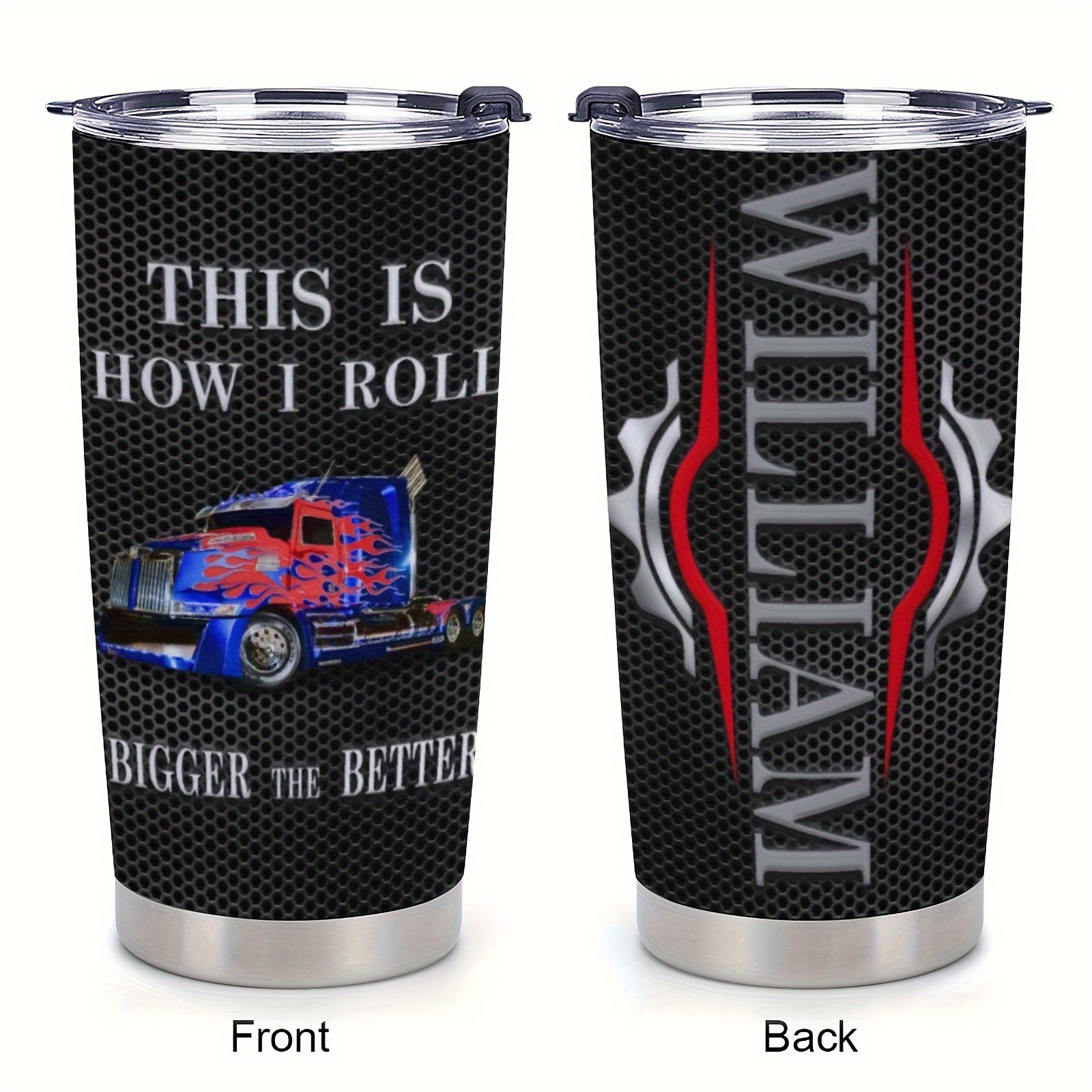 Qatdey Truck Driver Gifts for Men, Cool Gifts for Truck Drivers Tumbler  20oz, Trucker Gifts Mug, Bes…See more Qatdey Truck Driver Gifts for Men,  Cool