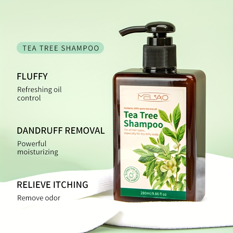 Tea Tree Shampoo and Body Wash for All Hair Types