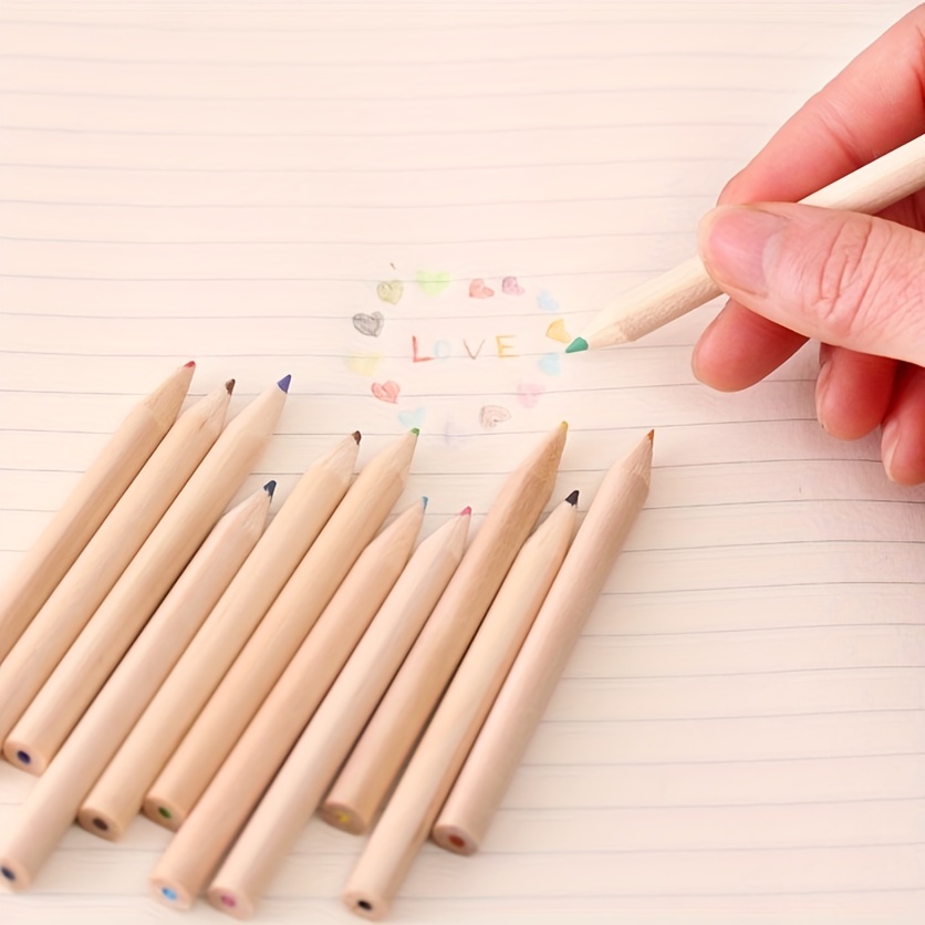 Colored Pencil Set Perfect For Student Supplies Kids Gifts - Temu