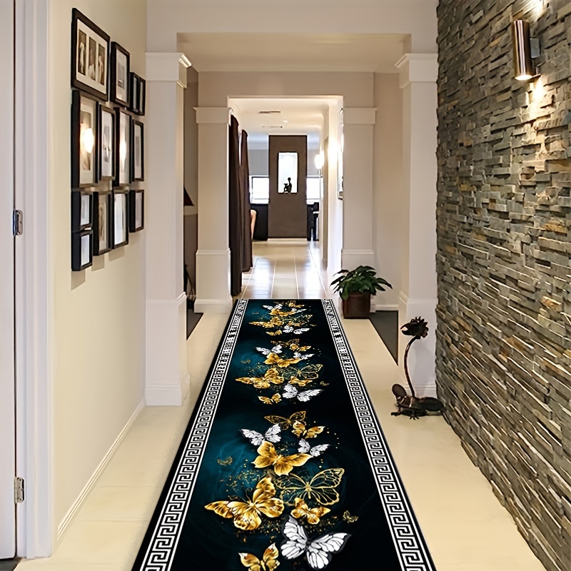 Comprar Alfombra de pasillo Hotel pasillo escaleras tira larga entrada del  hogar porche almohadilla de suelo antideslizante lavado con agua