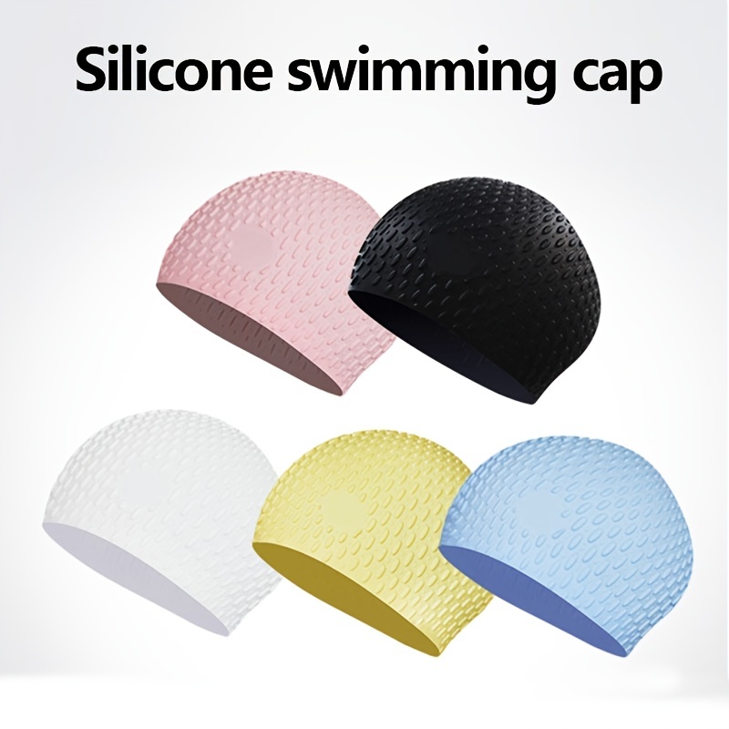 Gorro De Natacion Para Hombre - Temu