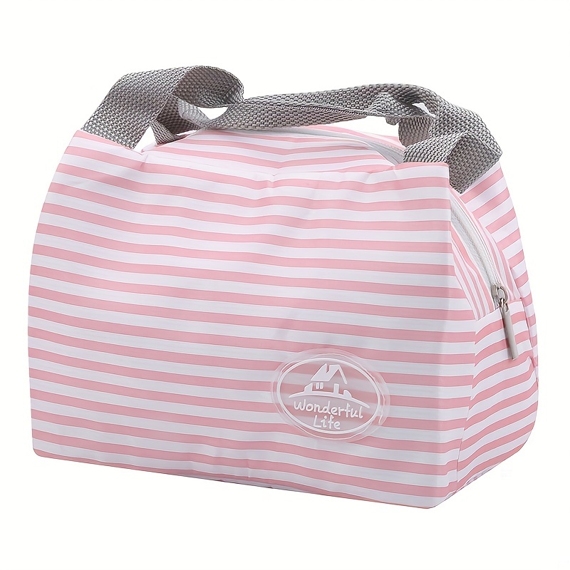 Insulated Portable Lunch Bag - Waterproof, Picnic, Student, And