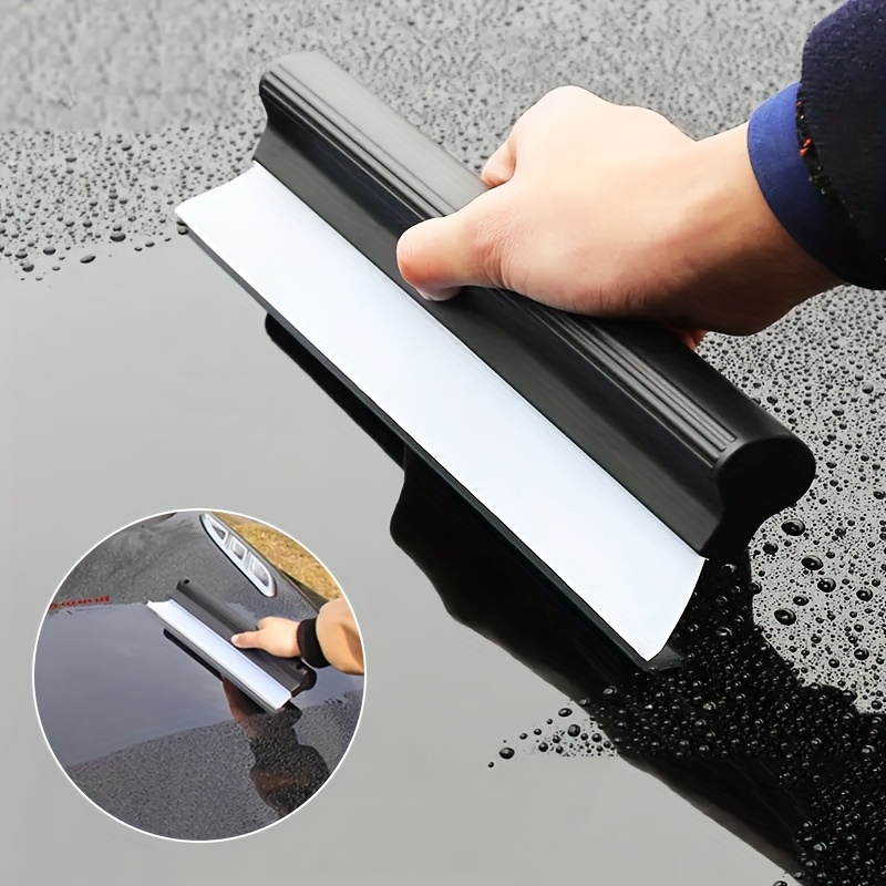 Squeegee Car Water Squeegee Car Flexible Water Wiper Car Squeegee For Car  Care With Cleaning Brush And Microfiber Cloth Drying Cloth