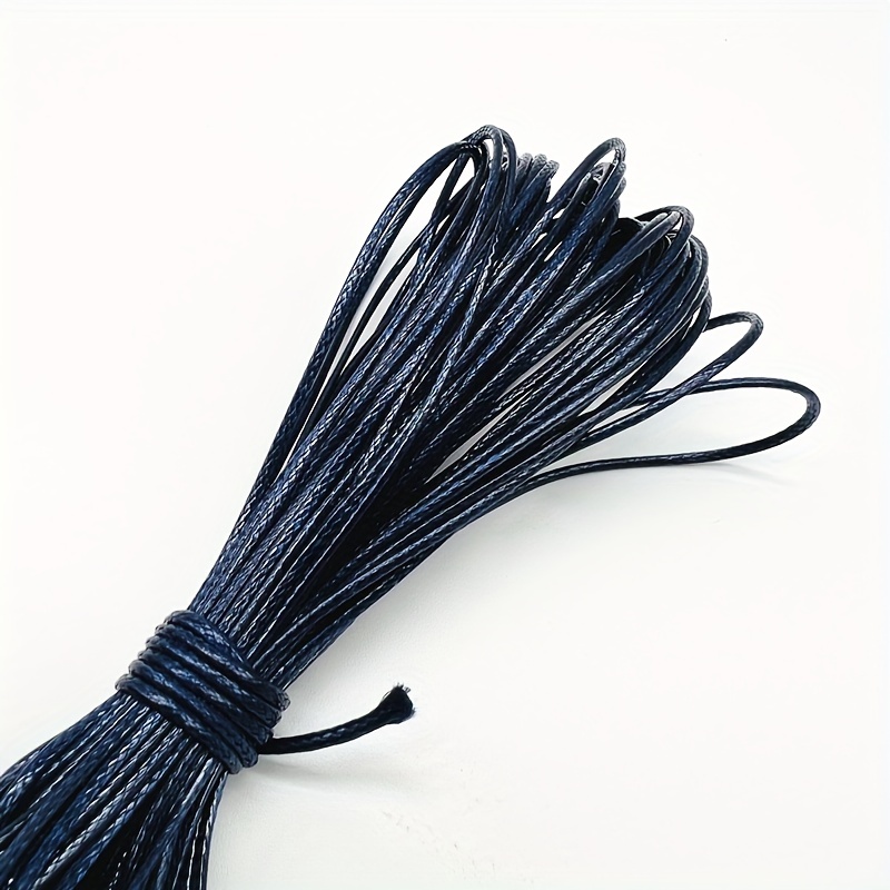 5 Yards/lot Waxed Cord Rope Waxed Thread Cord String Strap - Temu
