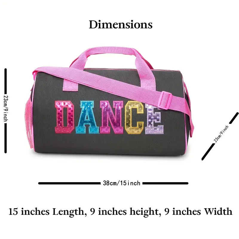 Girl's Dance Duffle Bag Water resistant Travel Bag - Temu