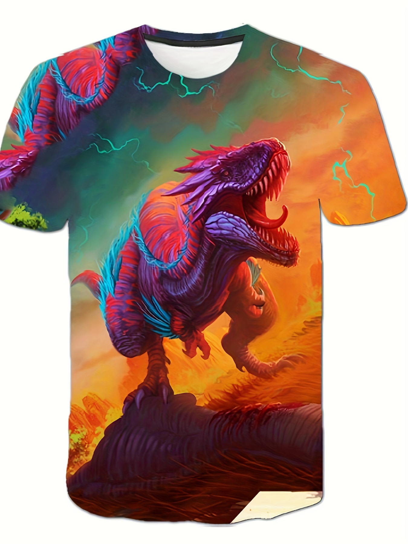 Playera de dinosaurio para niño hot sale